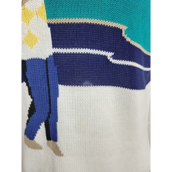 Vintage Brooks Brothers Mens Cotton Golf Sweater Medium - Picture 3 of 10